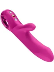 Fun Factory - Bi Stronic Embrace Thrusting Rabbit Pulsators Magenta - FUN FACTORY - Vibratori Rabbit | erosidea.com