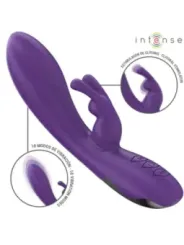 Intense - Vibratore Randall Rabbit 10 Vibrazioni Viola - INTENSE HIGH TECH - Vibratori Rabbit | erosidea.com