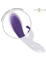 Intense - Vibratore Randall Rabbit 10 Vibrazioni Viola - INTENSE HIGH TECH - Vibratori Rabbit | erosidea.com