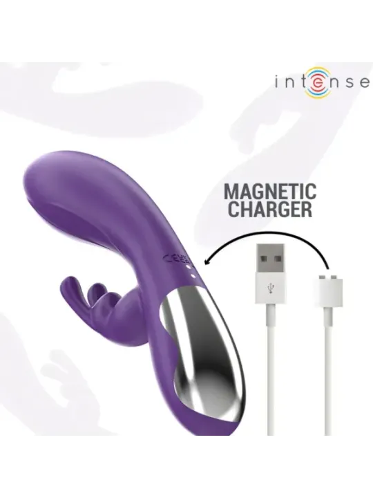 Intense - Vibratore Randall Rabbit 10 Vibrazioni Viola - INTENSE HIGH TECH - Vibratori Rabbit | erosidea.com