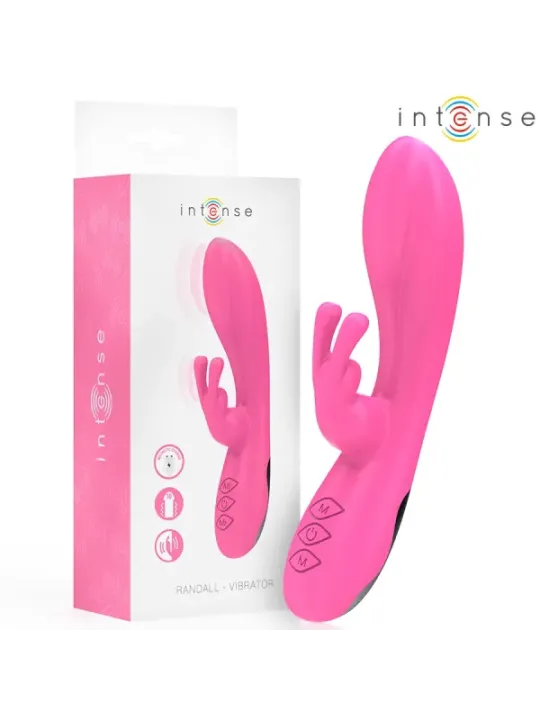 Intense - Vibratore Randall Rabbit 10 Vibrazioni Rosa - INTENSE HIGH TECH - Vibratori Rabbit | erosidea.com