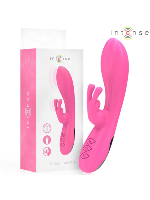 Intense - Vibratore Randall Rabbit 10 Vibrazioni Rosa - INTENSE HIGH TECH - Vibratori Rabbit | erosidea.com