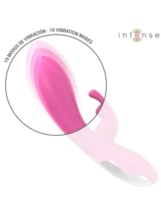 Intense - Vibratore Randall Rabbit 10 Vibrazioni Rosa - INTENSE HIGH TECH - Vibratori Rabbit | erosidea.com
