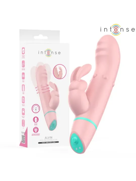 Intense - Stimolatore E Vibratore Rotante Alvin Rabbit + Oscillante - INTENSE HIGH TECH - Vibratori Rabbit | erosidea.com