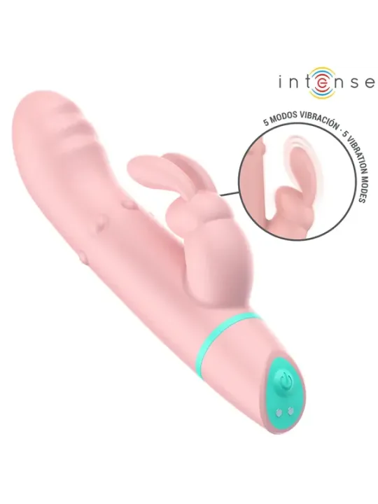 Intense - Stimolatore E Vibratore Rotante Alvin Rabbit + Oscillante - INTENSE HIGH TECH - Vibratori Rabbit | erosidea.com