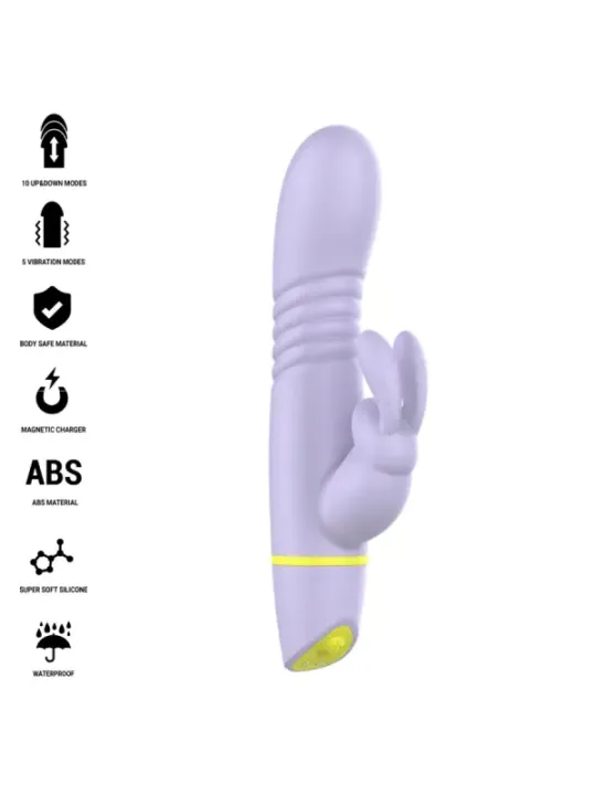 Intense - Stimolatore E Vibratore A Spinta Helen Rabbit - INTENSE HIGH TECH - Vibratori Rabbit | erosidea.com