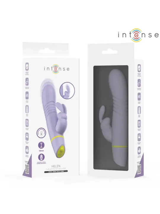 Intense - Stimolatore E Vibratore A Spinta Helen Rabbit - INTENSE HIGH TECH - Vibratori Rabbit | erosidea.com