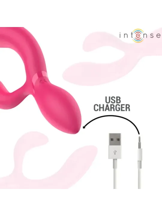 Intense - Charly Stimolatore Vibrante Articolato - INTENSE HIGH TECH - Vibratori Rabbit | erosidea.com