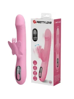 Pretty Love - Vibratore Bella Rabbit Con Stimolazione A Farfalla E Led Rosa