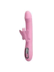 Pretty Love - Vibratore Bella Rabbit Con Stimolazione A Farfalla E Led Rosa - HIGH TECH - Vibratori Rabbit | erosidea.com