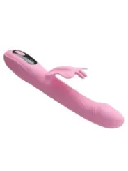Pretty Love - Vibratore Bella Rabbit Con Stimolazione A Farfalla E Led Rosa - HIGH TECH - Vibratori Rabbit | erosidea.com