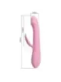 Pretty Love - Vibratore Bella Rabbit Con Stimolazione A Farfalla E Led Rosa - HIGH TECH - Vibratori Rabbit | erosidea.com