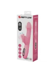 Pretty Love - Vibratore Bella Rabbit Con Stimolazione A Farfalla E Led Rosa - HIGH TECH - Vibratori Rabbit | erosidea.com