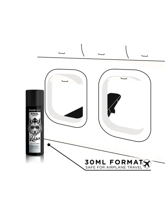 Black Hole - Lubrificante Anale Relax A Base Acqua Con Ialurone 30 ml - - Anali | erosidea.com
