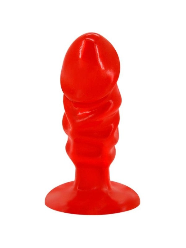 Baile Plug Anale Unisex Con Ventosa Rossa - BAILE ANAL - Plug e Catene Anali | erosidea.com