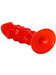 Baile Plug Anale Unisex Con Ventosa Rossa - BAILE ANAL - Plug e Catene Anali | erosidea.com