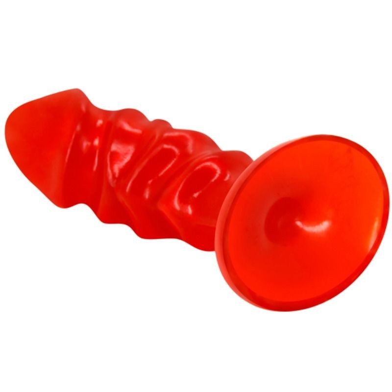 Baile Plug Anale Unisex Con Ventosa Rossa - BAILE ANAL - Plug e Catene Anali | erosidea.com