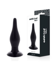 Addicted Toys - Plug Anale 14.5 Cm Nero - Addicted Toys - Plug e Catene Anali | erosidea.com