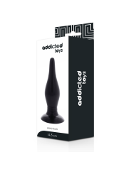 Addicted Toys - Plug Anale 14.5 Cm Nero - Addicted Toys - Plug e Catene Anali | erosidea.com