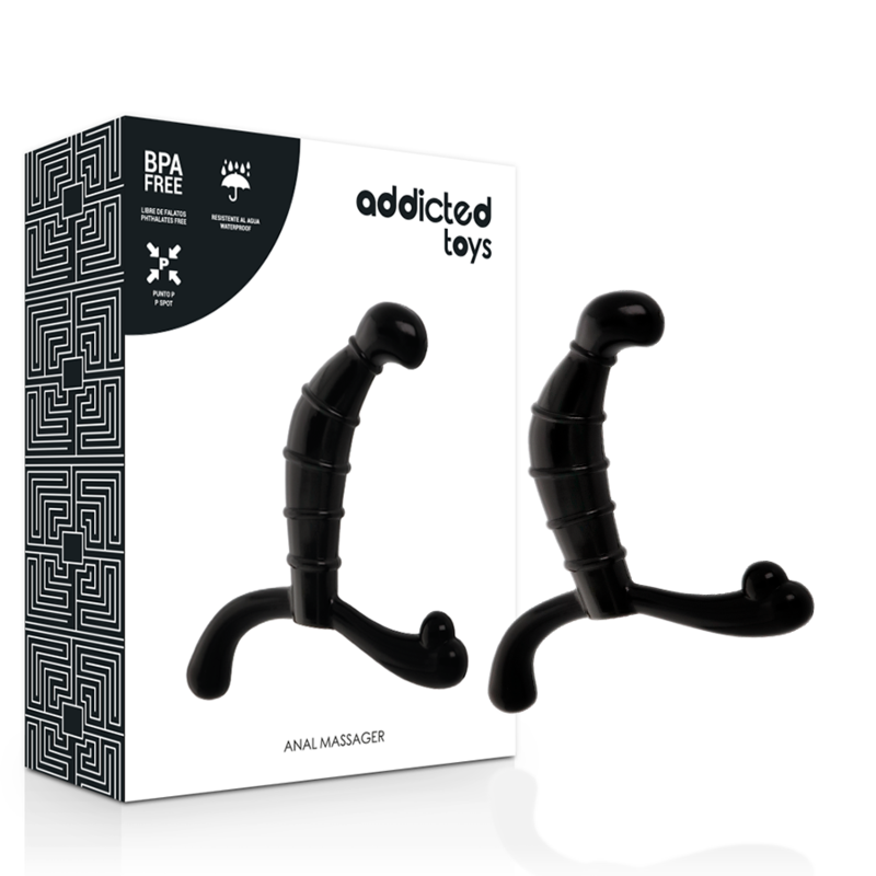 Addicted Toys - Piacere Anale Della Prostata Nero - Addicted Toys - Prostata e Perineo | erosidea.com