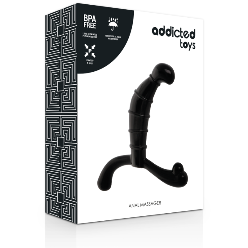 Addicted Toys - Piacere Anale Della Prostata Nero - Addicted Toys - Prostata e Perineo | erosidea.com