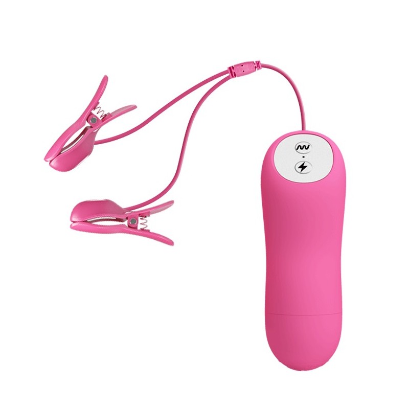 Baile Pizze Romantiche Ad Onde Con Vibrazioni Ed Elettroshock Fucsia - BAILE STIMULATING - Vibratori | erosidea.com