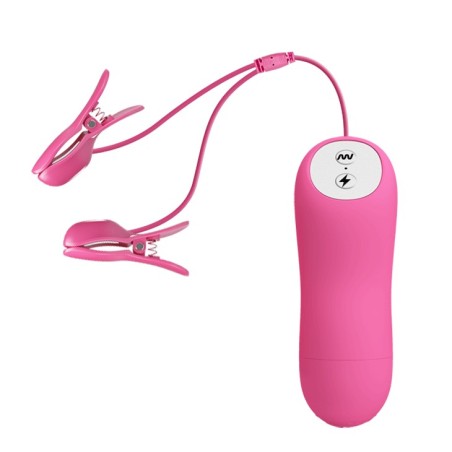 Baile Pizze Romantiche Ad Onde Con Vibrazioni Ed Elettroshock Fucsia - BAILE STIMULATING - Vibratori | erosidea.com