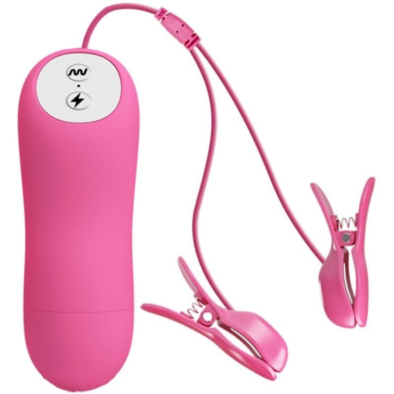 Baile Pizze Romantiche Ad Onde Con Vibrazioni Ed Elettroshock Fucsia - BAILE STIMULATING - Vibratori | erosidea.com