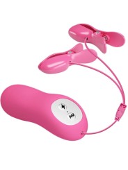 Baile Pizze Romantiche Ad Onde Con Vibrazioni Ed Elettroshock Fucsia - BAILE STIMULATING - Vibratori | erosidea.com