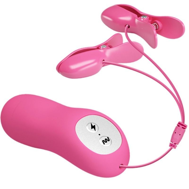 Baile Pizze Romantiche Ad Onde Con Vibrazioni Ed Elettroshock Fucsia - BAILE STIMULATING - Vibratori | erosidea.com