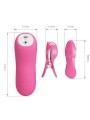 Baile Pizze Romantiche Ad Onde Con Vibrazioni Ed Elettroshock Fucsia - BAILE STIMULATING - Vibratori | erosidea.com