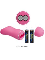 Baile Pizze Romantiche Ad Onde Con Vibrazioni Ed Elettroshock Fucsia - BAILE STIMULATING - Vibratori | erosidea.com
