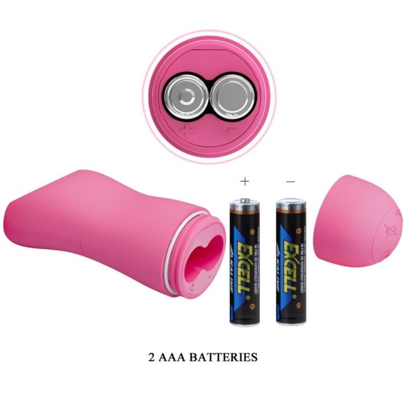Baile Pizze Romantiche Ad Onde Con Vibrazioni Ed Elettroshock Fucsia - BAILE STIMULATING - Vibratori | erosidea.com