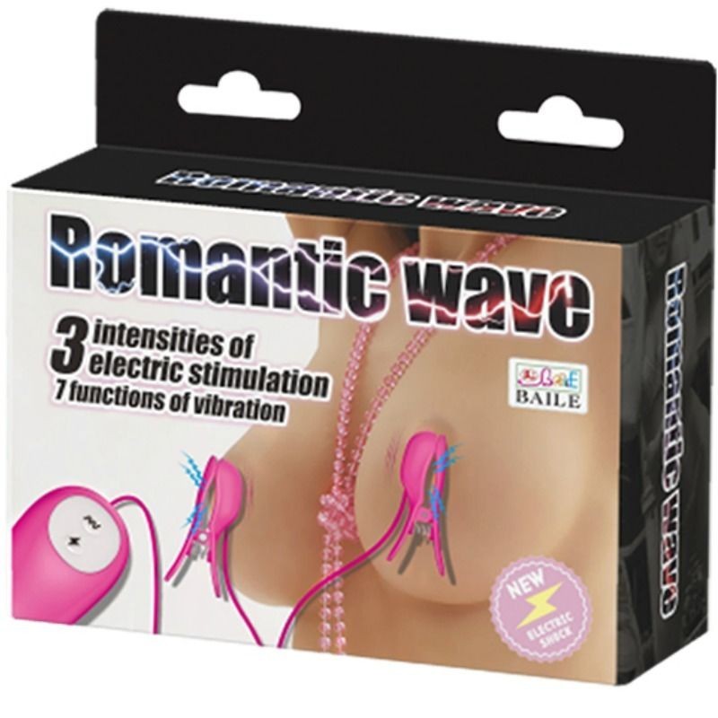 Baile Pizze Romantiche Ad Onde Con Vibrazioni Ed Elettroshock Fucsia - BAILE STIMULATING - Vibratori | erosidea.com