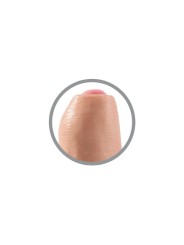 King Cock - Dildo Realistico Carne Non Tagliata 15 Cm - KING COCK - Dildo Realistici | erosidea.com