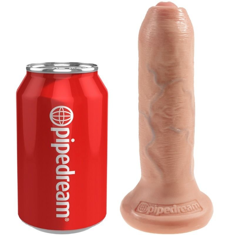 King Cock - Dildo Realistico Carne Non Tagliata 15 Cm - KING COCK - Dildo Realistici | erosidea.com