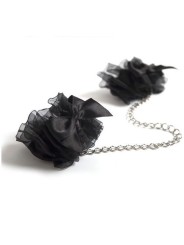 Bijoux - Indiscrets Frou Frou Manette In Organza - BIJOUX INDISCRETS - Manette e Polsini | erosidea.com