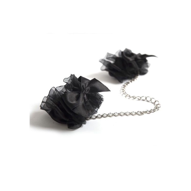 Bijoux - Indiscrets Frou Frou Manette In Organza - BIJOUX INDISCRETS - Manette e Polsini | erosidea.com