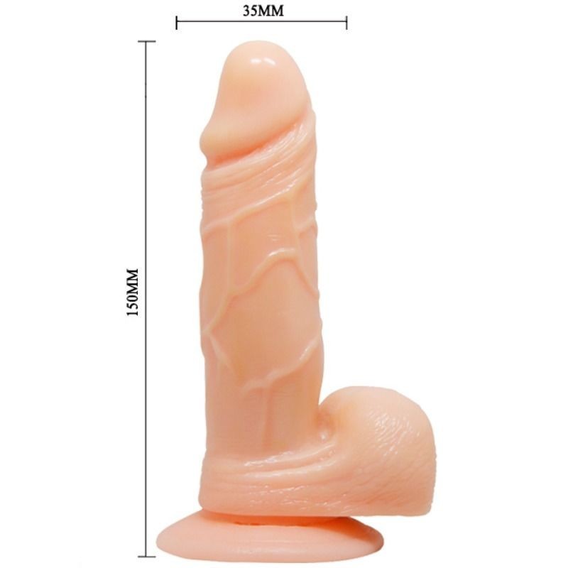Baile Prime Dong Realistico Dildo Realistico Naturale - BAILE VIBRATORS - Dildo Realistici | erosidea.com