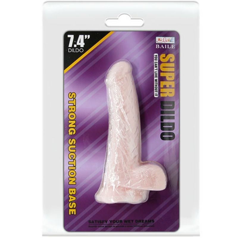 Baile Dildo Naturale Super Realistico 18.8 Cm - BAILE DILDOS - Dildo Realistici | erosidea.com