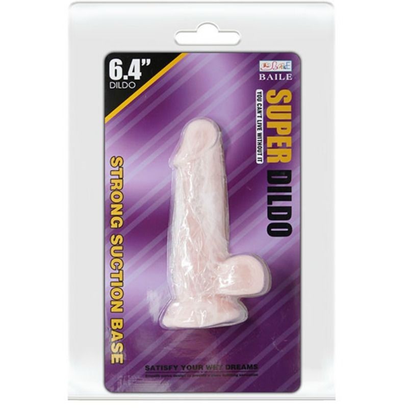 Baile Dildo Naturale Super Realistico 16.5 Cm - BAILE DILDOS - Dildo Realistici | erosidea.com