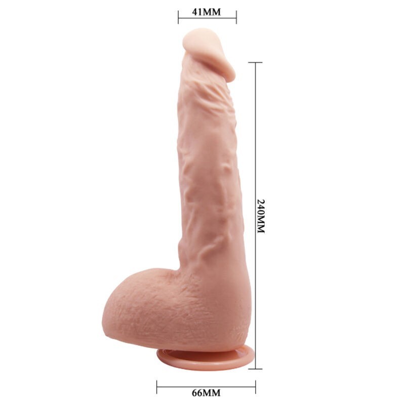 Baile - Dildo Realistico Jason Naturale 24 Cm - BAILE VIBRATORS - Dildo | erosidea.com