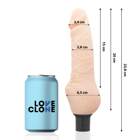 Loveclone - Daven Autolubrificazione Realistica 238 Cm - LOVECLONE - Dildo Realistici | erosidea.com