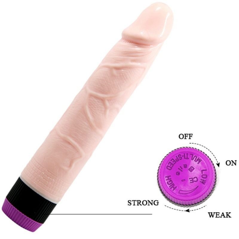 Vibratore Adour Club Realistico 21.5 Cm - BAILE - Dildo Realistici | erosidea.com