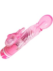 Vibratore Multivelocit Con Stimolatore Rosa - BAILE VIBRATORS - Vibratori | erosidea.com