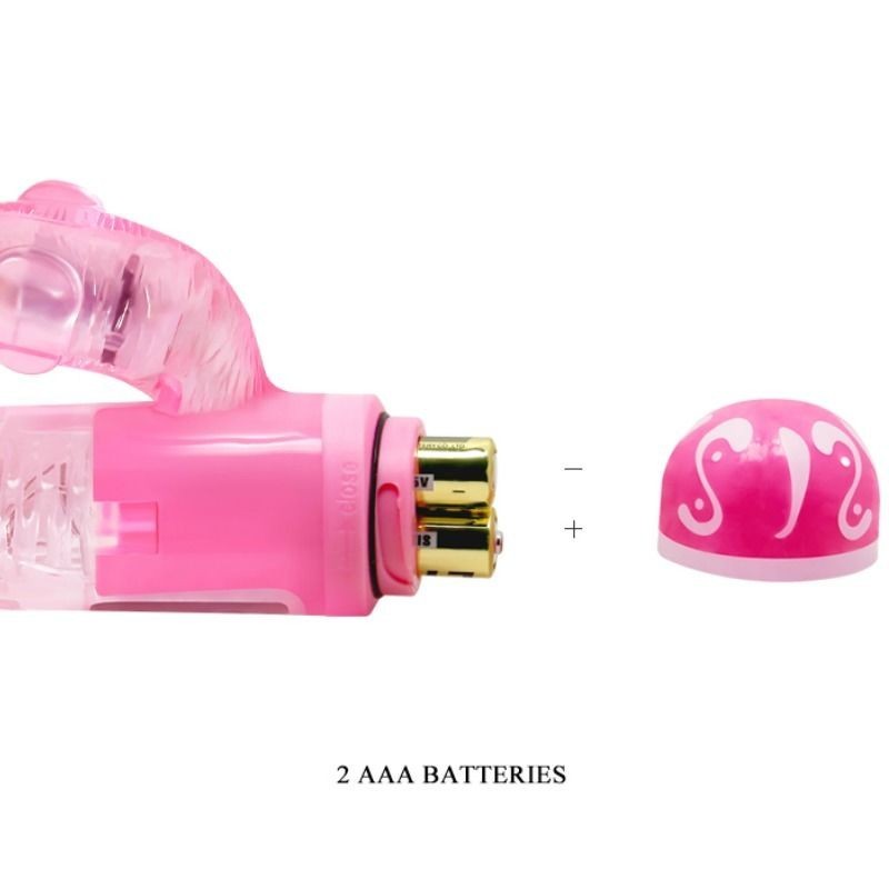 Vibratore Multivelocit Con Stimolatore Rosa - BAILE VIBRATORS - Vibratori | erosidea.com