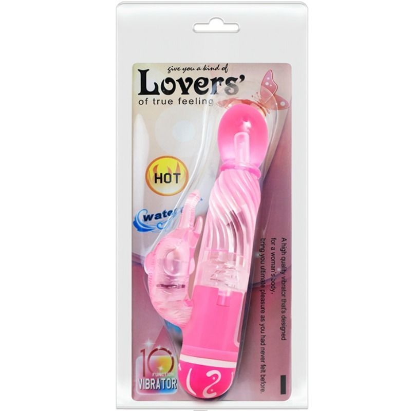 Vibratore Multivelocit Con Stimolatore Rosa - BAILE VIBRATORS - Vibratori | erosidea.com