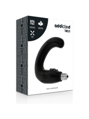 Addicted Toys - Massaggiatore Anale Nero - Addicted Toys - Plug e Catene Anali | erosidea.com