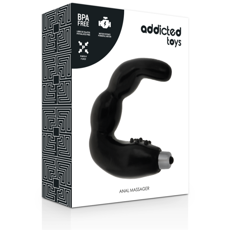 Addicted Toys - Massaggiatore Anale E Della Prostata Vibrante - Addicted Toys - Prostata e Perineo | erosidea.com
