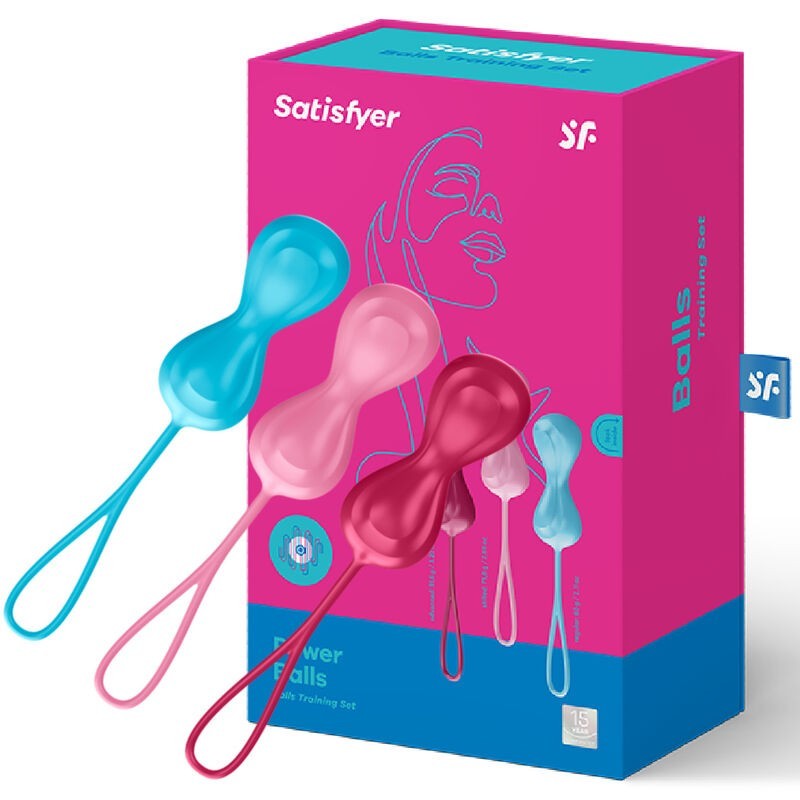 Satisfyer - Set Da Allenamento Loveballs 1 - SATISFYER BALLS - Ovetti Palline Sfere | erosidea.com